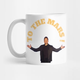 The Mars With Elon Musk Mug